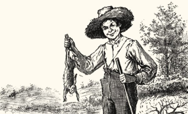 Huck Finn Illustration